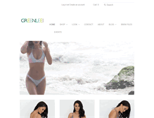 Tablet Screenshot of greenleeswim.com